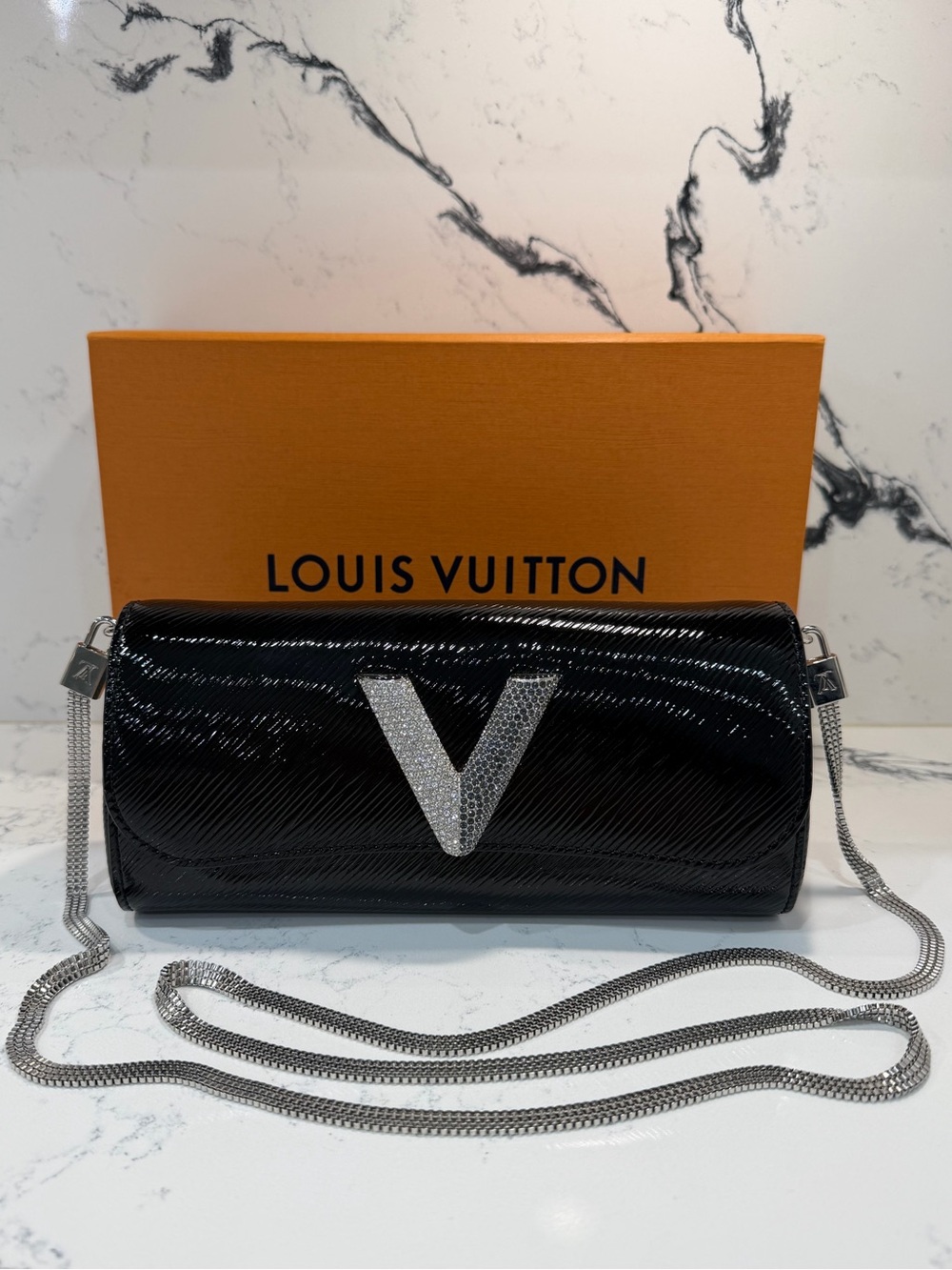 Louis Vuitton Night Box Epi Electric Leather With Swarovski Crystals